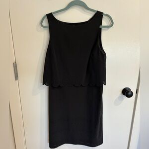 Banana Republic Shift Dress with Laser Cut Detail (size 8)